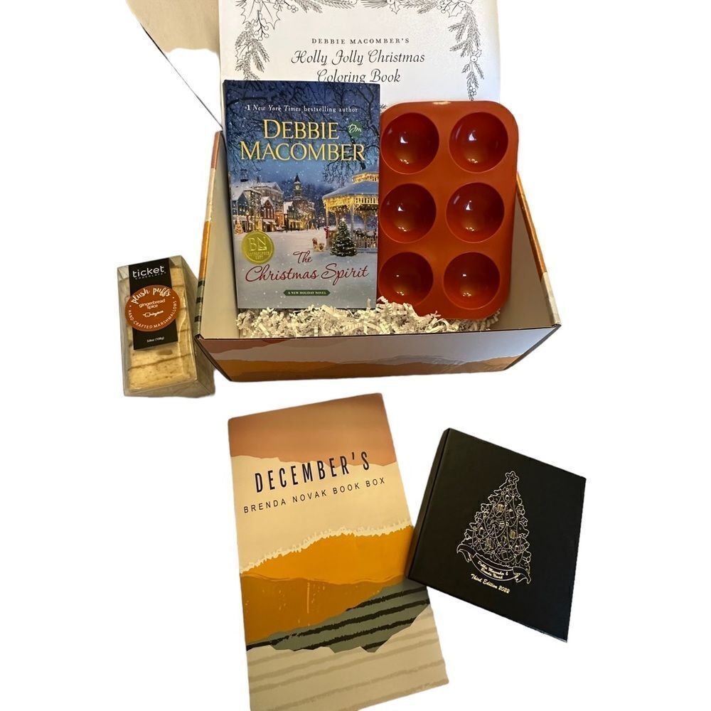 Brenda Novak Debbie Macomber The Christmas Spirit Limited Edition Book Box - Picture 4 of 8